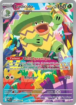 Carte Pokémon Ludicolo 095 — Flammes Fantasmagoriques