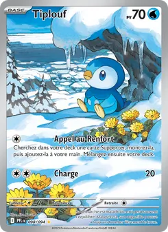 Carte Pokémon Tiplouf 098
