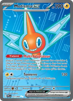 Carte Pokémon Motisma-ex 111