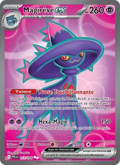 Carte Pokémon Magirêve-ex 112 — Flammes Fantasmagoriques