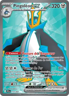 Carte Pokémon Pingoléon-ex 114