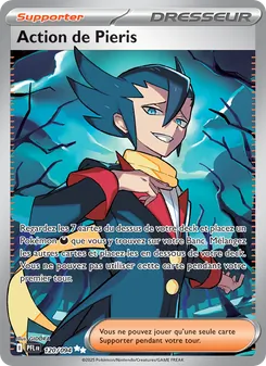 Carte Pokémon Action de Pieris 120 — Flammes Fantasmagoriques