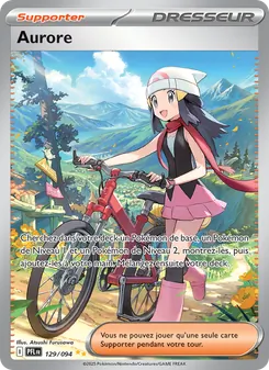 Carte Pokémon Aurore 129 — Flammes Fantasmagoriques
