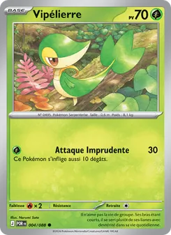 Carte Pokémon Vipélierre 004