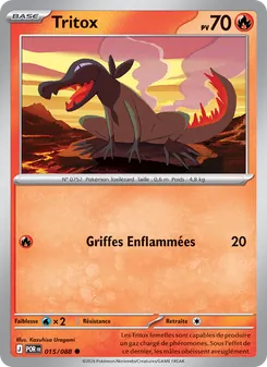 Carte Pokémon Tritox 015