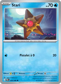 Carte Pokémon Stari 020