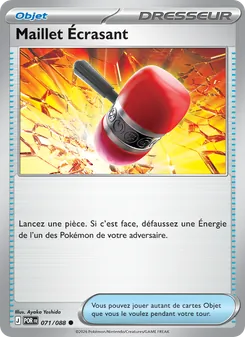 Carte Pokémon Maillet Écrasant 071