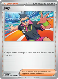 Carte Pokémon Juge 076
