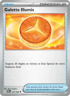 Carte Pokémon Galette Illumis 078