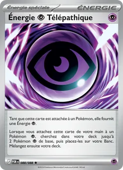 Carte Pokémon Énergie Psychic Télépathique 088