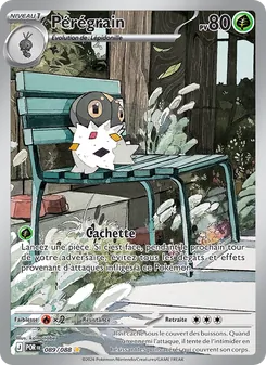 Carte Pokémon Pérégrain 089