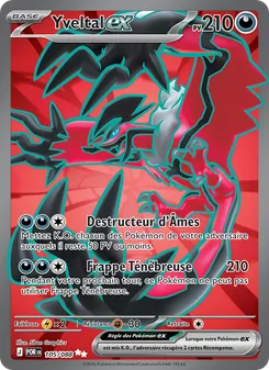 Carte Pokémon Yveltal-ex 105 — Équilibre Parfait