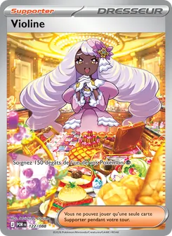 Carte Pokémon Violine 122