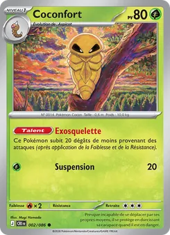 Carte Pokémon Coconfort 002 — Chaos Ascendant
