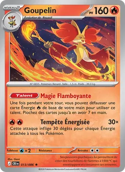 Carte Pokémon Goupelin 013