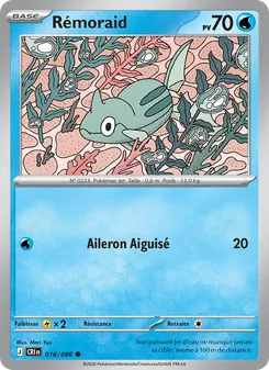 Carte Pokémon Rémoraid 016