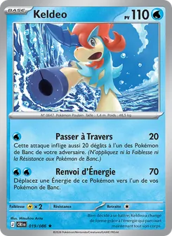 Carte Pokémon Keldeo 019