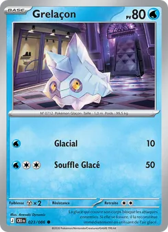 Carte Pokémon Grelaçon 023