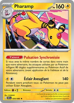 Carte Pokémon Pharamp 029