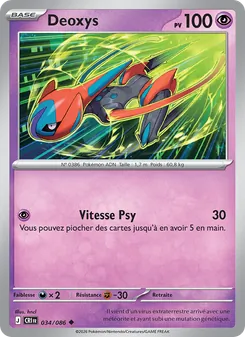Carte Pokémon Deoxys 034