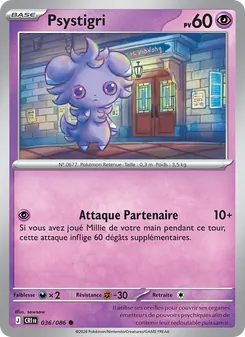 Carte Pokémon Psystigri 036
