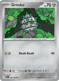 Carte Pokémon Grindur 062