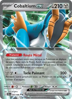 Carte Pokémon Cobaltium-ex 064