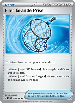 Carte Pokémon Filet Grande Prise 078