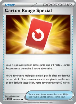 Carte Pokémon Carton Rouge Spécial 082 — Chaos Ascendant