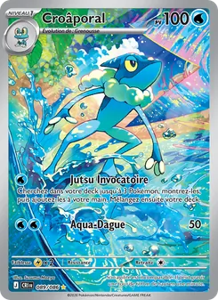 Carte Pokémon Croâporal 089