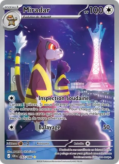 Carte Pokémon Miradar 097