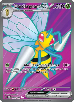 Carte Pokémon Dardargnan-ex 098