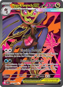 Carte Pokémon Méga-Kravarech-ex 104