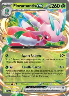 Carte Pokémon Floramantis-ex 004 — Nuit Noire