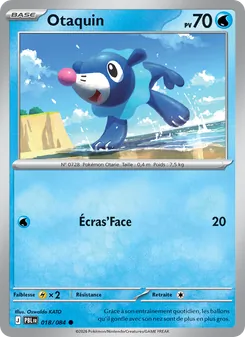 Carte Pokémon Otaquin 018 — Nuit Noire
