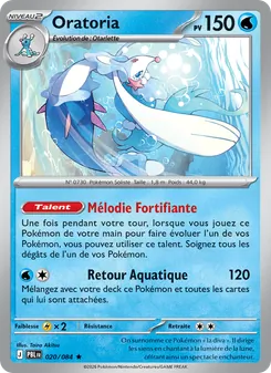 Carte Pokémon Oratoria 020 — Nuit Noire
