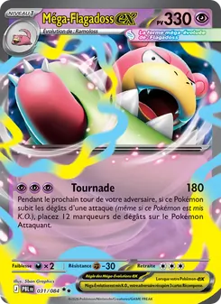 Carte Pokémon Méga-Flagadoss-ex 031 — Nuit Noire