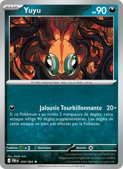Carte Pokémon Yuyu 059 — Nuit Noire