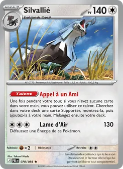 Carte Pokémon Silvallié 070 — Nuit Noire