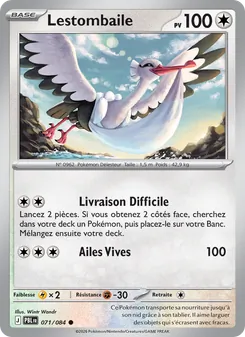 Carte Pokémon Lestombaile 071 — Nuit Noire