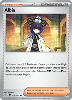 Carte Pokémon Albia 078 — Nuit Noire