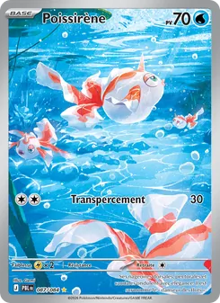 Carte Pokémon Poissirène 087 — Nuit Noire