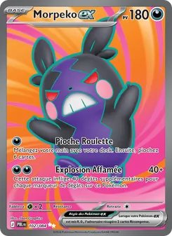 Carte Pokémon Morpeko-ex 102 — Nuit Noire