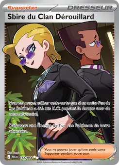 Carte Pokémon Sbire du Clan Dérouillard 112 — Nuit Noire