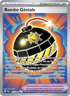 Carte Pokémon Bombe Géniale 113 — Nuit Noire