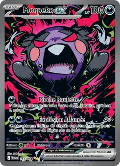Carte Pokémon Morpeko-ex 117 — Nuit Noire