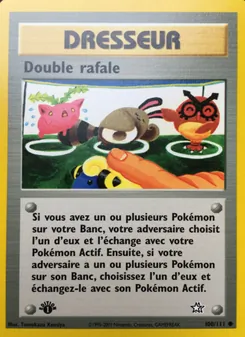 Carte Pokémon Double rafale 100