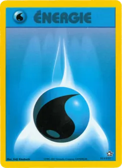 Carte Pokémon Énergie Eau 111 — Neo Genesis