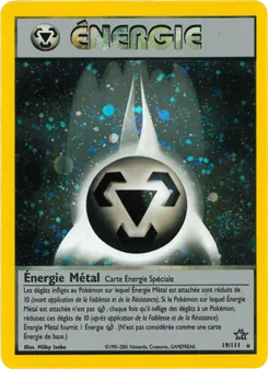 Carte Pokémon Énergie Métal 19 — Neo Genesis