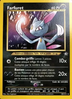 Carte Pokémon Farfuret 25